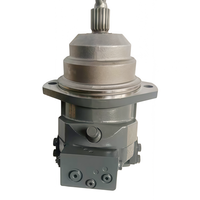 Pompe à pistons axiaux variables série Jinhong A6VE107 R902271336 A6VE107EP2D/63W-VZU380FHB-SK, connexion 3/8, 2 étages, 0,5 CV, 50 bars