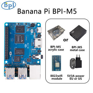 Banana Pi BPI-M5 Amlogic S905x3 Quad Core Arm Mali G31 4 Go de RAM LPDDR4 16 Go de mémoire flash eMMC Prise en charge de Debian Single Board Banana Pi BPI- - Product Image 5