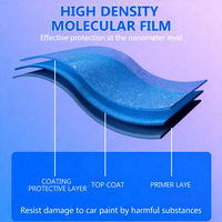 Revêtement céramique nano pour la protection de la peinture automobile, super hydrophobe, revêtement céramique en graphène SiO2