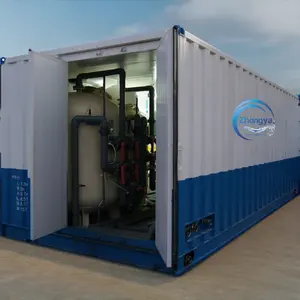 Container Integrated Brackish Water Desalination Plant System Seawater Desalination Plant Drinking Water Plants For Sale