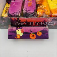 Jouet Squishy Halloween en forme de beurre, en TPE, à remontée lente, doux, anti-stress, à presser, cadeau de fête, vente en gros, produit phare 14