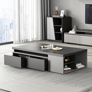 <span class=keywords><strong>Meuble</strong></span> <span class=keywords><strong>TV</strong></span> moderne de luxe en marbre avec <span class=keywords><strong>meuble</strong></span> de rangement et <span class=keywords><strong>ensemble</strong></span> table basse - Product Image 2