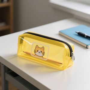 Bolsa de malla colorida al por mayor para bolígrafos, estuche de maquillaje, estuche de regalo para lápices, bolsa escolar para niños, material escolar con cremallera - Product Image 1