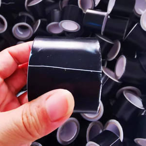 Petit ruban d'aluminium <span class=keywords><strong>à</strong></span> noyau en papier avec adhésif simple face en acrylique thermofusible pour <span class=keywords><strong>film</strong></span> de masquage de tuyau de <span class=keywords><strong>gaz</strong></span> sur un côté - Product Image 3