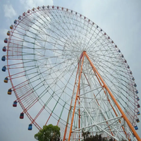 Ruota panoramica per il prezzo di vendita parco divertimenti giostre all'aperto per bambini al coperto kidde 40m nuova ruota rotante piccola ruota panoramica usata