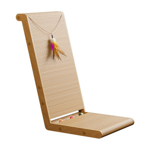 Nuevo rascador para gatos en forma de L, vertical, para montar en la pared, perfecto para que los gatos afilaran sus garras sin dejar restos de arena. - Product Image 3