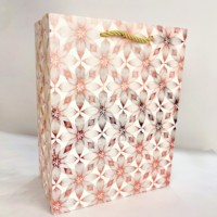 Sacs en papier kraft de qualité supérieure, écologiques, en matériaux recyclés, avec poignée en corde de coton, dorés en relief, classiques et luxueux pour supermarché