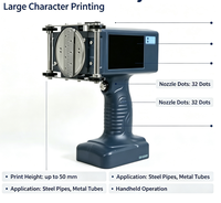 Imprimante jet d'encre K V260Pro 32 points DOD, grands caractères pour tuyaux en acier
