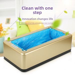Dispensador Automático de Cubrezapatos, Alimentado por Enchufe 110-240V, Máquina Doméstica para Cubrir Zapatos Desechables, Plástico No Tejido para el Hogar - Product Image 1
