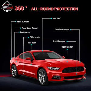 Véhicule <span class=keywords><strong>couleur</strong></span> changeante TPU PPF anti-rayures auto-cicatrisant gris carbone <span class=keywords><strong>couleur</strong></span> peinture Film de Protection pour voiture - Product Image 6