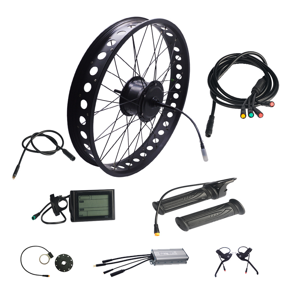 CZJB-110C 48V 500W 20インチ ホイールハブモーター 電動スノーバイク