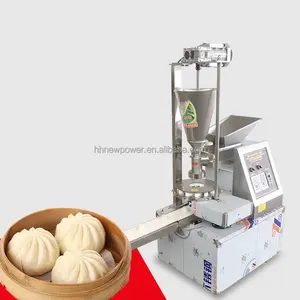 New type Automatic Big Dumpling Xiaolongbao Steamed Stuffed Bao Bun Baozi Momos Maker Making Machine