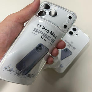 Custodia Protettiva Trasparente per <span class=keywords><strong>iPhone</strong></span> 17 Pro MAX e <span class=keywords><strong>iPhone</strong></span> 17 Air, Cover Antiurto Sottile, Protezione Sottile in TPU Trasparente - Product Image 4