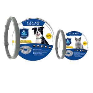 Verstelbare luxe satijnen halsband tegen huisdieren, puur natuurlijke plantaardige etherische olie, muggenwerend, waterdicht, effen patroon - Product Image 4