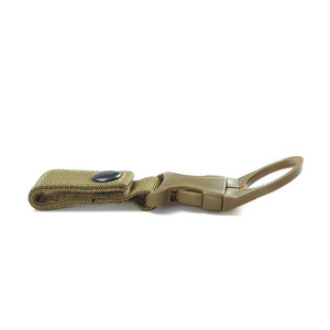 Clip pour bouteille d'eau pour sports de plein air, tissu Oxford kaki, boucle à dégagement rapide, durable, taille unique - Product Image 2