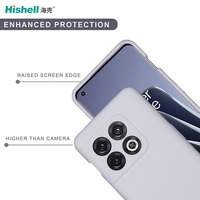 Coque de téléphone en silicone liquide véritable avec logo personnalisé antichoc Accessoire mobile pour OnePlus 10 Pro 5G
