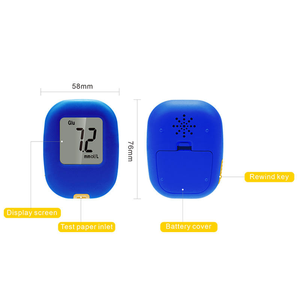 Appareil de mesure de la <span class=keywords><strong>glycémie</strong></span> à écran LCD haute sensibilité, fonctionnement à une touche, qualité médicale - Product Image 5