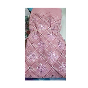 Cao theo yêu cầu Ấn Độ Nhà cung cấp Đảng mặc váy bánh sandwich chuỗi vải lưới với Thêu phong cách làm từ bông và vải tuyn - Product Image 1