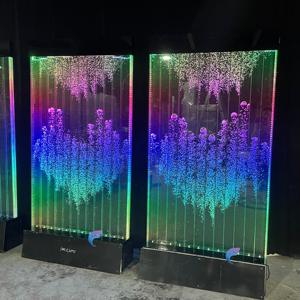 Custom Acrylic Water Bubble Wall Manufacturer,Led Acrylic Lighting Water Bubble Wall,Water Curtain Acrylic Water Bubble Wall - Product Image 3