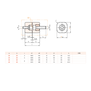 Z08 thành phần khuôn chính xác PL hướng dẫn cạnh bài phụ trợ vuông phụ trợ Hướng Dẫn Sửa chữa khối định vị khóa vuông cho khuôn - Product Image 2