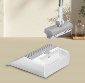 Juego de <span class=keywords><strong>escoba</strong></span> y recogedor de limpieza de suelo <span class=keywords><strong>para</strong></span> el hogar 3 en 1 con rodillo de pelusa <span class=keywords><strong>para</strong></span> limpieza profunda - Product Image 4