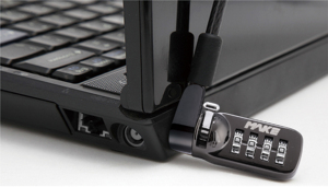 MK815-5 Keyless Laptop Lock Kabel Edelstahl Sicherheit Computer & Projektor Monitor Anti-Theft Lock mit Passwort-Funktion - Product Image 5