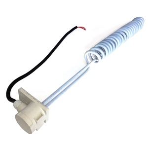 Tube chauffant à immersion en PTFE spiralé anticorrosion haute densité de puissance 220V 380V 1000W 1500W pour réservoir d'acide - Product Image 1
