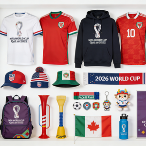 חולצת כדורגל של גביע העולם 2026, מדים לקבוצת כדורגל, ביגוד ספורט, חולצת תמיכה לאוהדים - Product Image 6