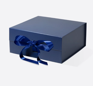 Boîte cadeau magnétique avec nœud en satin noir, emballage de luxe personnalisé pour bijoux, cosmétiques, cadeaux de mariage, emballage de cadeaux pour les fêtes - Product Image 5