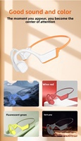 Écouteurs sportifs sans fil à conduction osseuse avec crochet d'oreille pour la natation, lecteur MP3 BT double mode avec mémoire 32 Go, IP68, légers