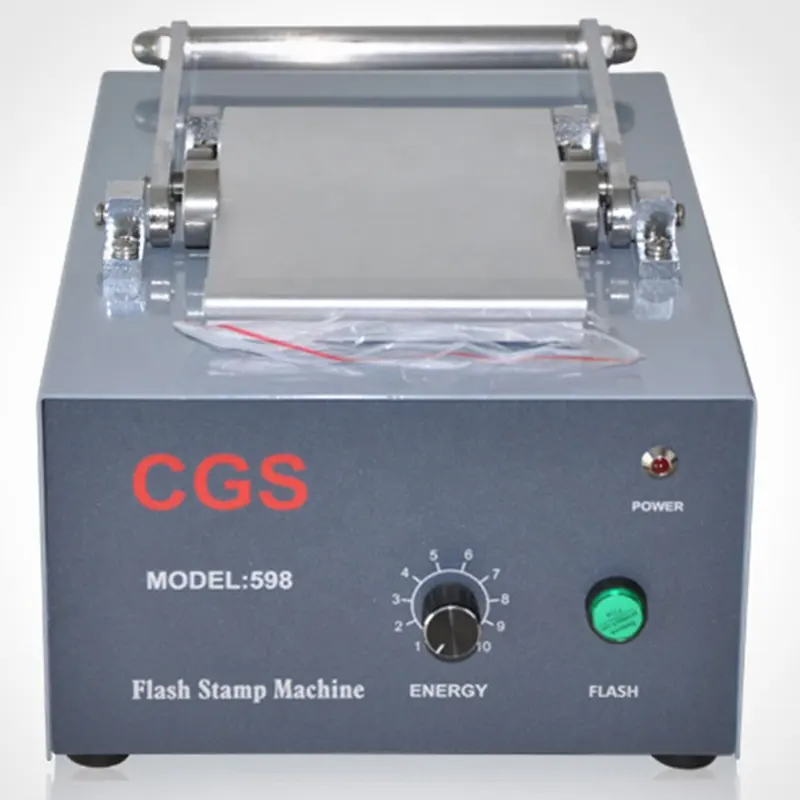 Mesin jenis batang tekan CGS-598 untuk membuat cap kilat