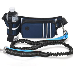 NIBAO tas pinggang anjing bebas genggam, dengan botol air multifungsi untuk anjing sabuk pinggang dapat disesuaikan - Product Image 1