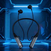 Auriculares Inalámbricos MP3 con Colgante para el Cuello, Bluetooth 5.2, Chip JL, Pantalla Digital, Resistentes al Agua IPX4, Auriculares Estéreo para Uso Diario