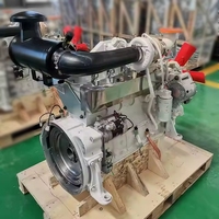 Motor marino diésel de 5.9L y 150HP, 4 tiempos, 6BTA5.9-M150, con arranque eléctrico y conjunto de motor diésel marino intraborda.