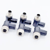Ip68 industriel M5 M8 M9 M12 M16 M23 étanche mâle femelle prise 3 4 5 6 8 12 broches câble fil circulaire étanche M12 connecteur