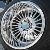 Jantes de camion forgées concaves super simples polies sur mesure SL 28X12 30X12 22X10 24X12 avec 8X170 8X180 6X135 pour Ford F150 F250
