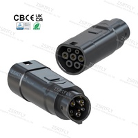 Adaptateur GBT vers Tesla EV 32A Chargeur de voiture pour véhicule électrique Chargeur EV pour TPC NACS Model S X 3 Y