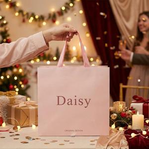 Sacchetti Regalo di Lusso Personalizzati con Logo Stampato in Lamina, Borse per Shopping con Manici per Packaging di Marchi Premium - Product Image 4
