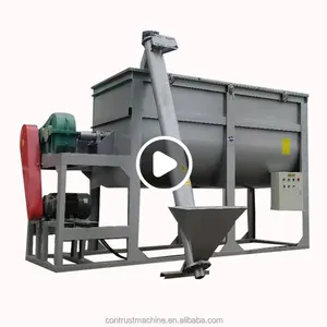 Simple Semi-Auto Dry Cement Mortar Mixer Machine Production Line Automatic Dry Mix Mortar Manufacturing Plant