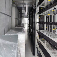 Conteneur minier ACT Air Cooling 20ft/40FT 144/1500KW 100PH Sha-256 avec centre de données PDU intelligent certifié CSC pour plateformes ASIC