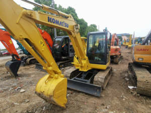 Miniexcavadoras Usadas Originales de Japón de 5.6 Toneladas, Komatsu 56, Motor y Caja de Cambios en Stock para Maquinaria de Construcción - Product Image 6