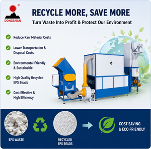 Máquina de Reciclaje de <span class=keywords><strong>EPS</strong></span> de Fábrica de Alta Eficiencia para un Uso Óptimo de Materiales Reciclados - Product Image 5