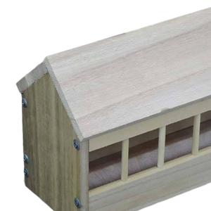 Mangiatoia piccione e pollame Dispenser cibo meno rifiuti alimentatori animali per polli anatre altri animali da allevamento per uso domestico - Product Image 2