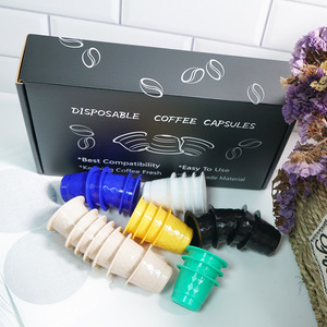 Capsules de café rechargeables Nespresso en plastique PP et aluminium, scellées pour utilisation avec une machine à café - Product Image 5