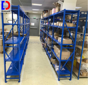 Dongjian ISO Q235B Sistema de estante de acero Estantería de almacenamiento de neumáticos ajustable de servicio medio para equipo de almacenamiento y carga de almacén - Product Image 6