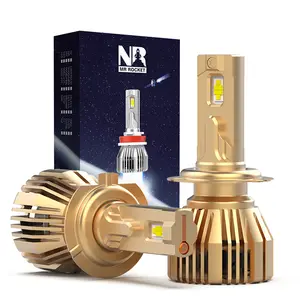 NAOEVOカーLEDヘッドライトサプライヤースーパーブライトNRロケット110wFocos Led H4 12000lm 12v Luz Led H11 9005H7カーヘッドライトバルブ