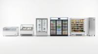 Réfrigérateur ouvert multi-étages OEM personnalisé pour projets EPC, vitrine réfrigérée pour supermarché avec système de surveillance à distance IoT R290