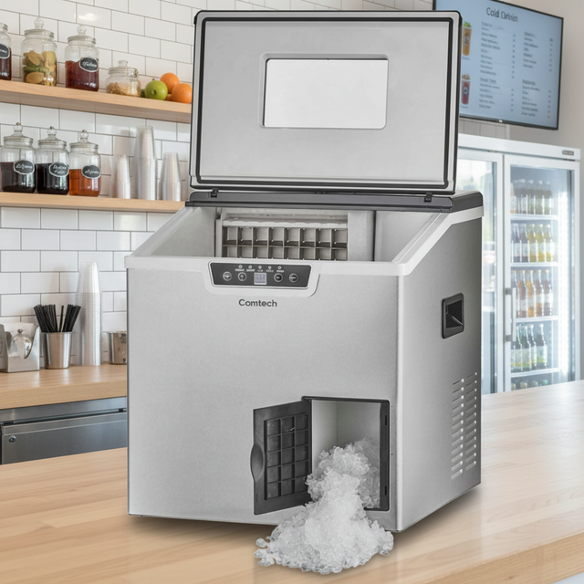 20kgs Professional Ice Machine Portable Snowflake Ice Maker Machine Small Countertop Commercial Ice Maker with Shaver