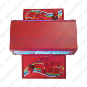 Console de jeu vidéo Street Fighter à deux joueurs Nouveau prix bon marché 10 pouces tout en fer 9800 jeu Double Arcade connexion filaire - Product Image 4