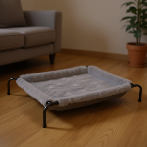 Cama Moderna Rectangular para Perro Db, 43 x 26 x 8, Espuma Viscoelástica, Piel Sintética Extraíble, para Interiores, Todas las Estaciones - Product Image 2